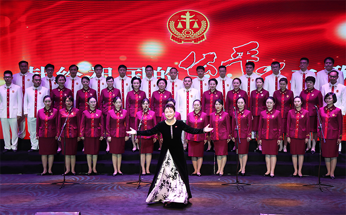 上海市高级人民法院干警合唱原创歌曲《心中的碧华》